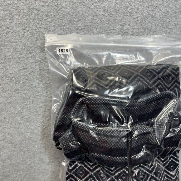 Eddie Bauer Women’s Large 1/4 Zip Fleece Pullover Long Sleeve Aztec Pattern AOP - Picture 10 of 10